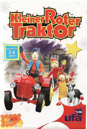 Kleiner roter Traktor